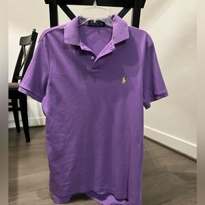 Ralph lauren Polo purple collard polo